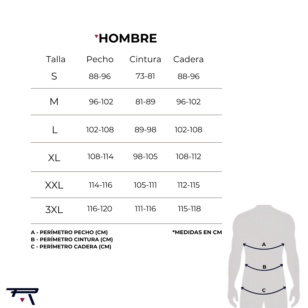 Guía de tallas desktop